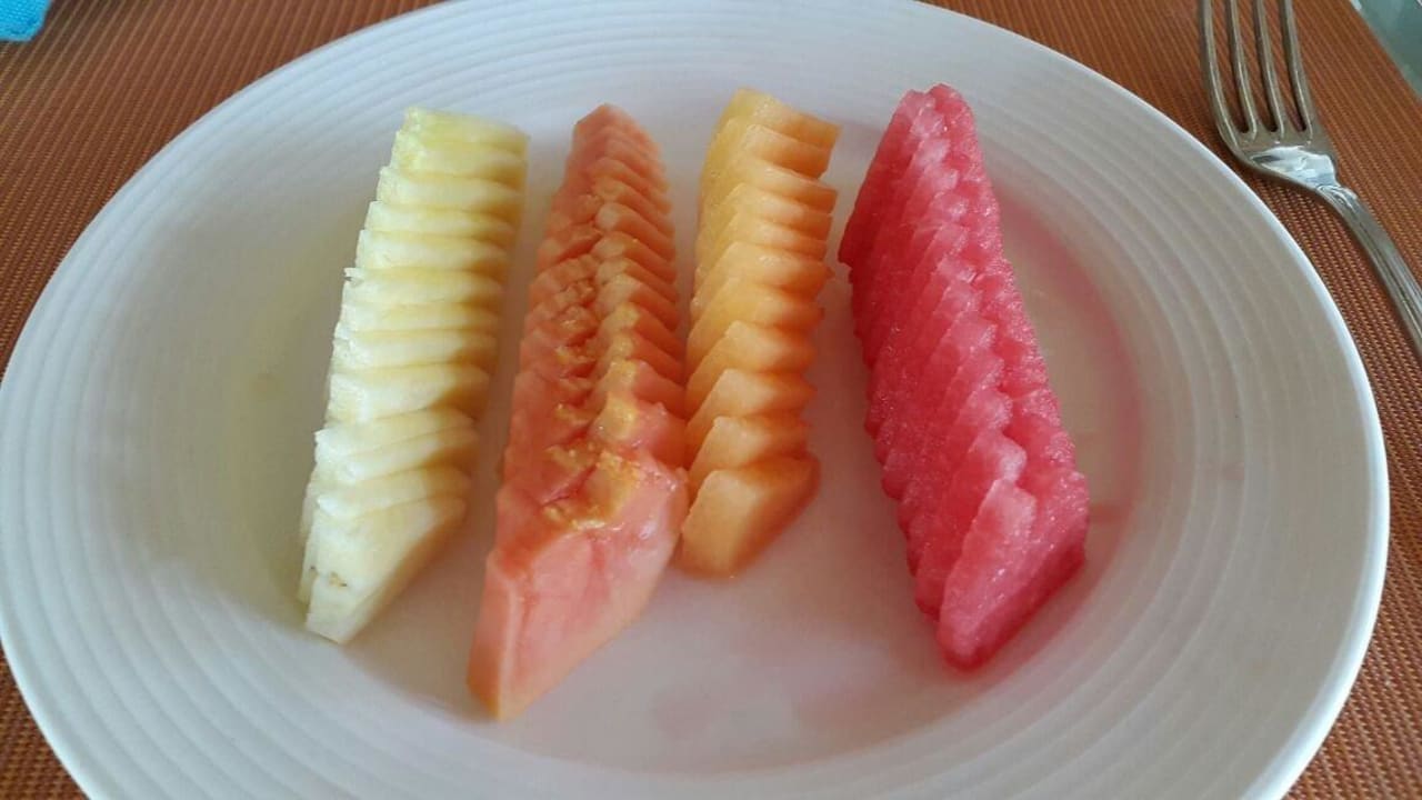 Sea Side Grill - Fruit Platter Secrets Royal Beach Punta Cana - Adults only