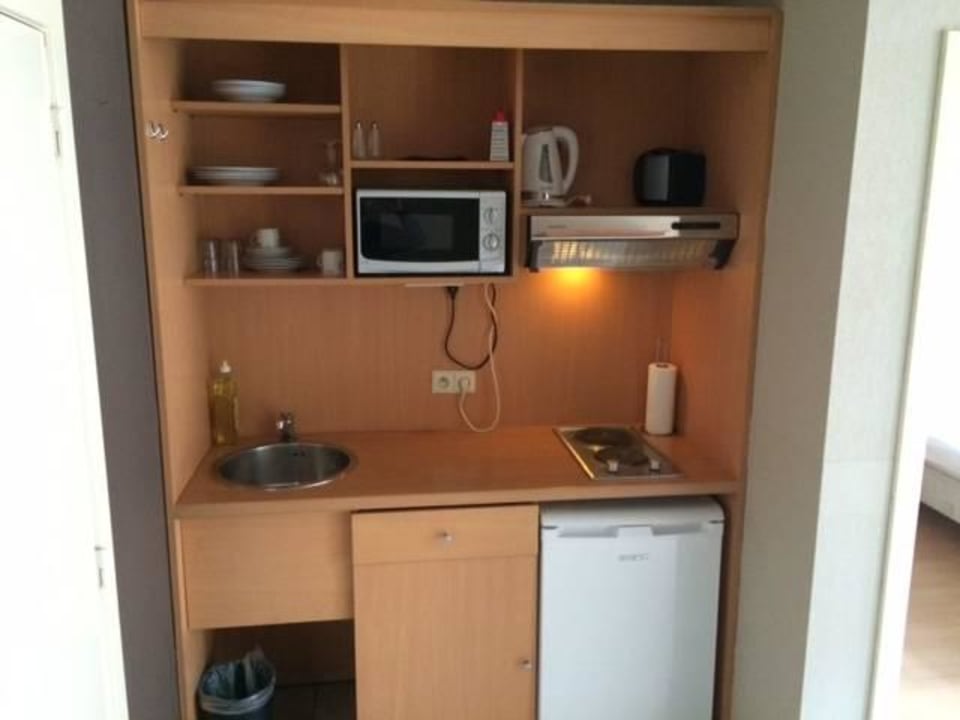 Kitchenette Condo Gardens Brussels Aparthotel