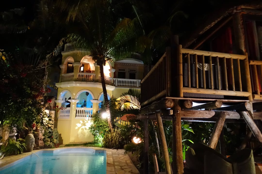 Abendstimmung Villa Seewoo