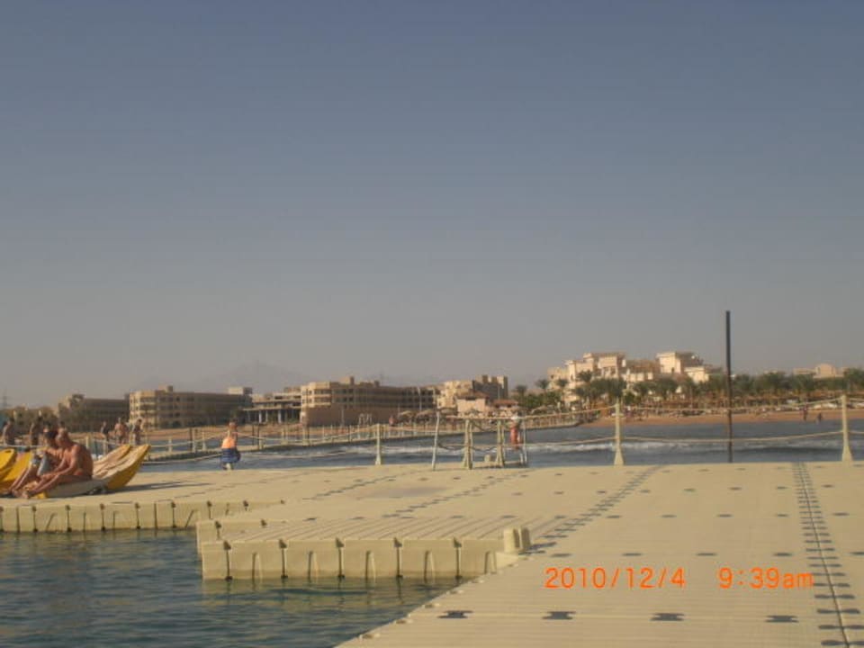 Nochmals der Steg am Meer Pickalbatros Palace Resort