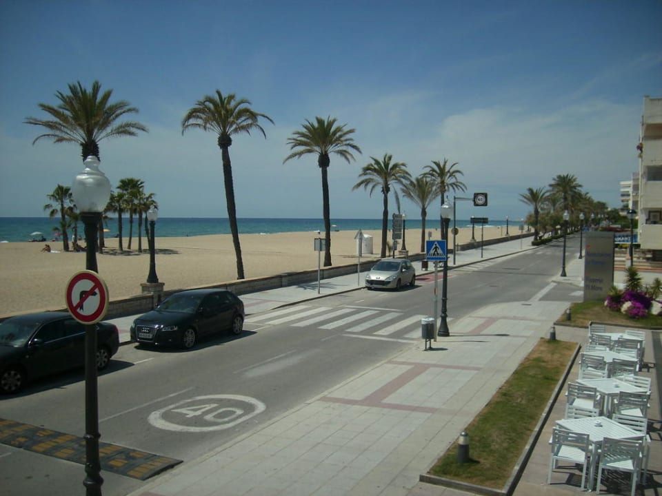 Vom Balkon des Restaurants Estival Maramar