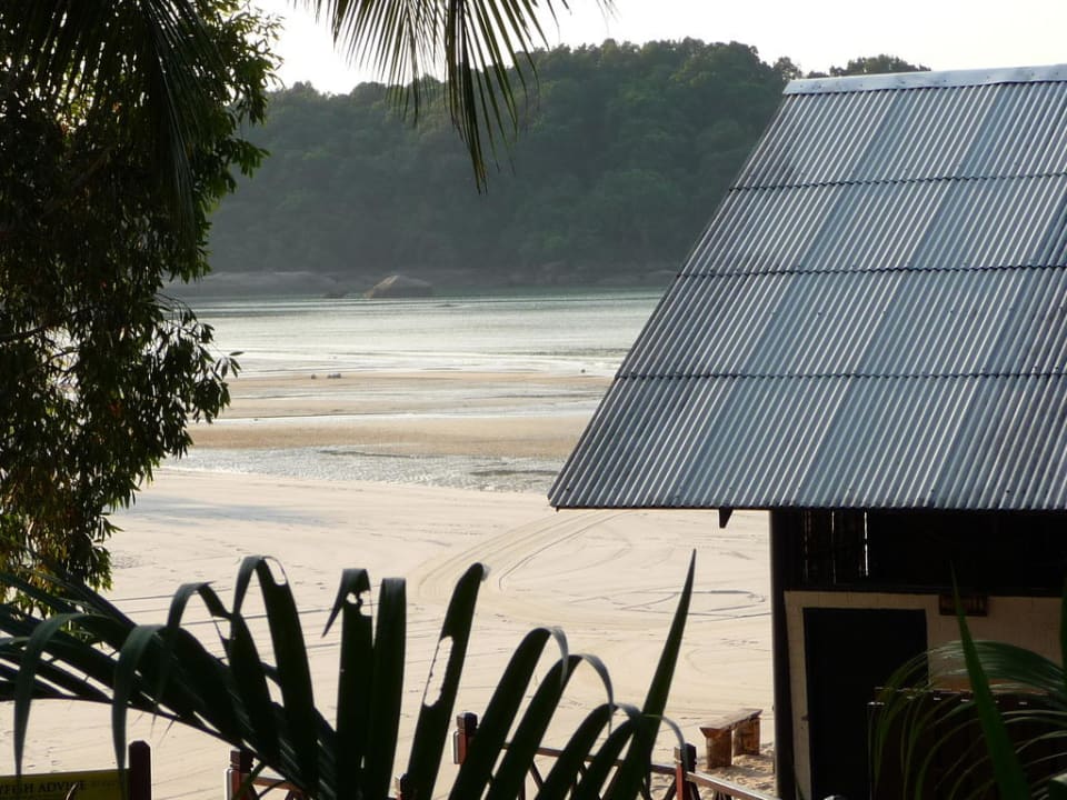 Strand - es war wirklich so leer - am Strand Berjaya Langkawi Resort