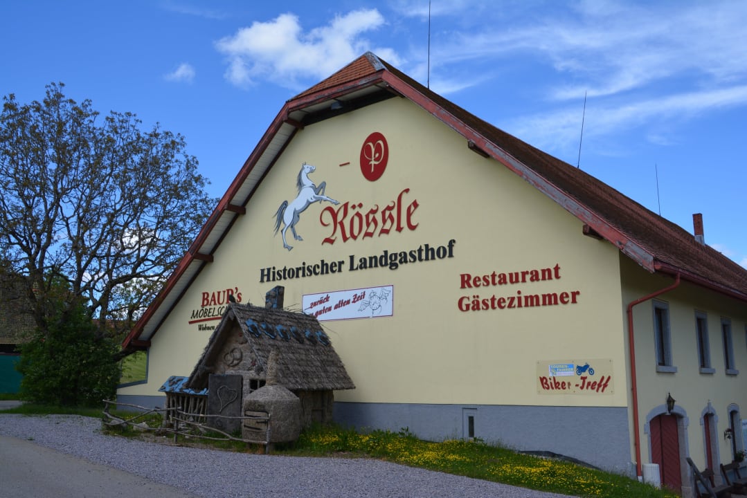 Historischer Landgasthof Rössle in Tiefenhäusern Portens Fernblick