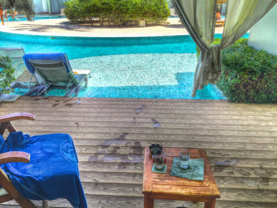 Terrasse SwimUp Zimmer Block 56 TRS Turquesa Hotel - Adults only