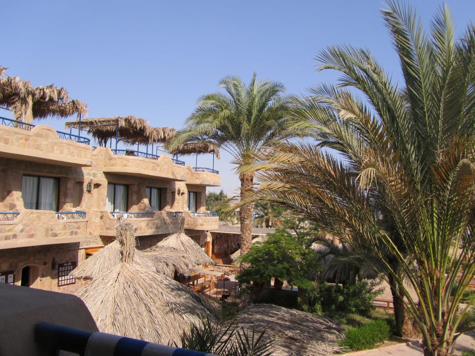 Unten die Tauchbasis Utopia Beach Club