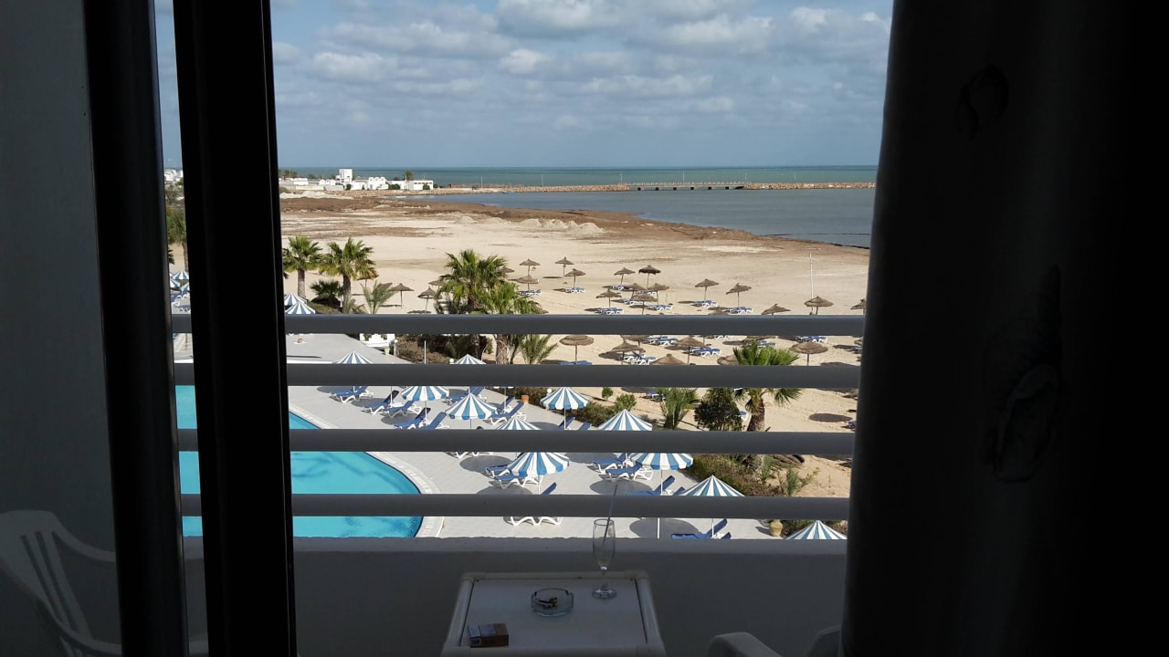 Ausblick vom Zimmer Hotel Bravo Djerba