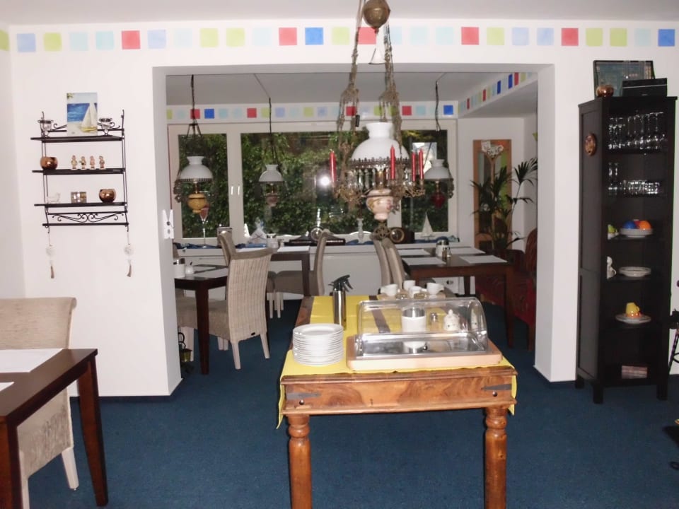 Frühstücks-/Aufenthaltsraum Gästehaus Schillings