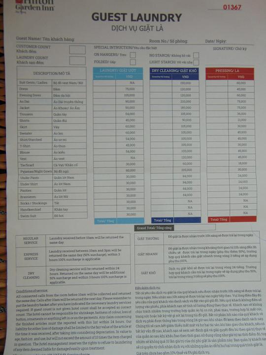 Zimmer Hilton Garden Inn Da Nang