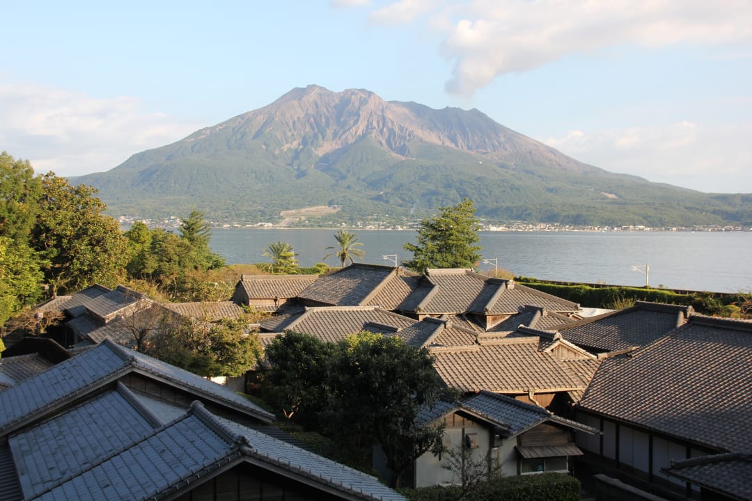 Ausblick Solaria Nishitetsu Hotel Kagoshima