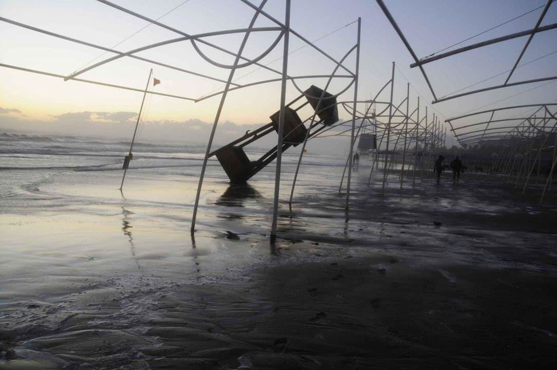 Nach dem Orkan am 04.11.2009 Sunis Kumköy Beach Resort Hotel & Spa