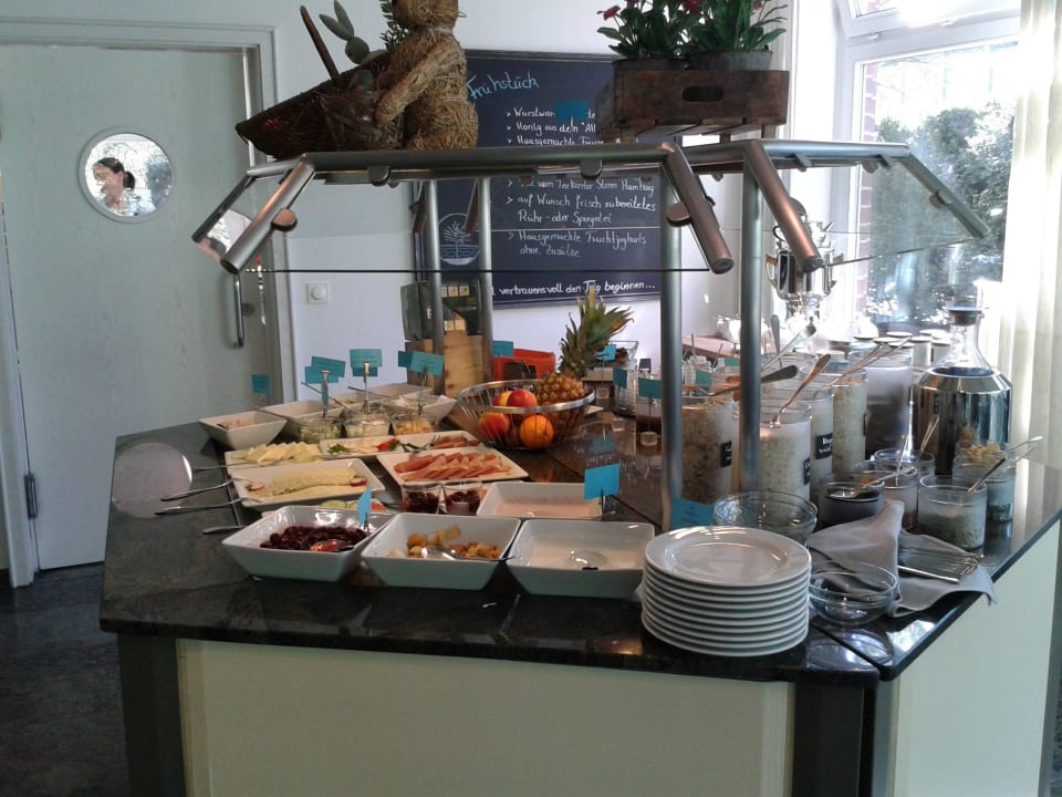 Das leckere Frühstücksbüffet Auszeit Hotel Hamburg