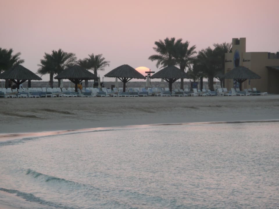 Abends Blick vom Chalet Rixos Al Mairid Ras Al Khaimah