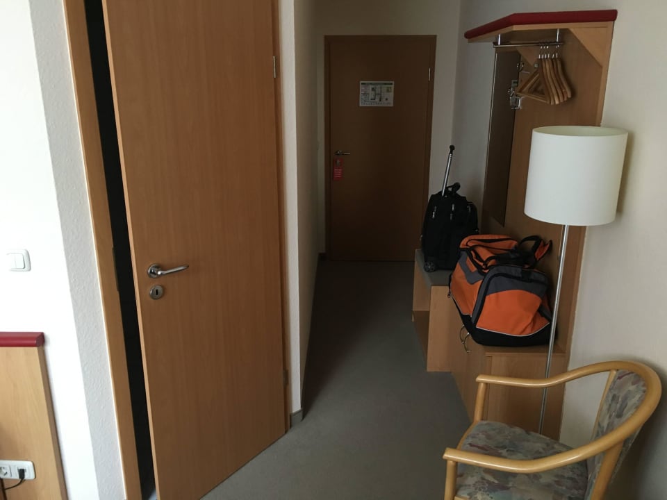 Blick zum Eingang Feel Good Hotel Chemnitz