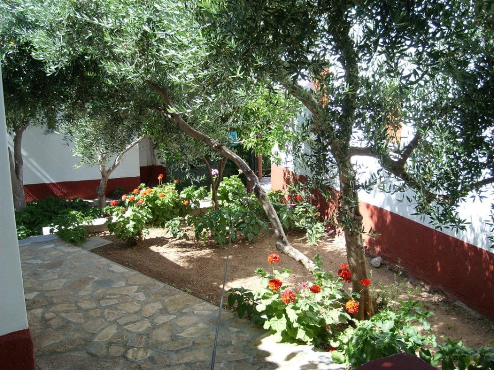 Blick von der Terrasse Bungalows Villa Maria