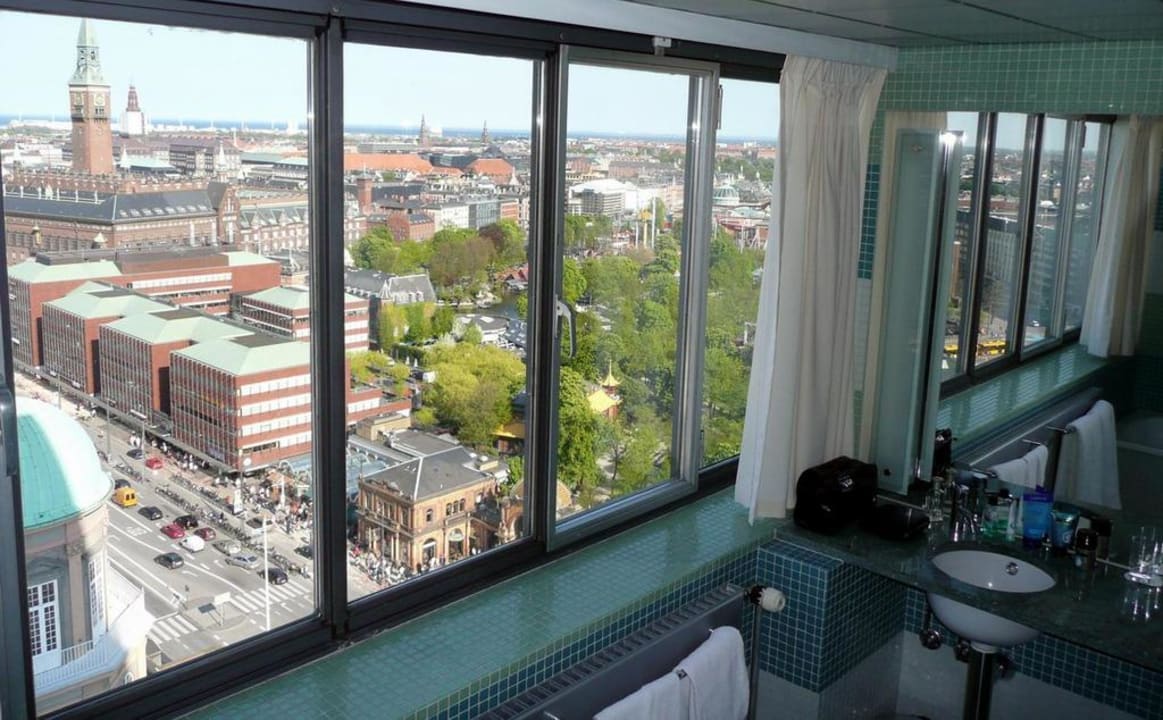 Bathroom with a view Radisson Collection Royal Hotel, Copenhagen
