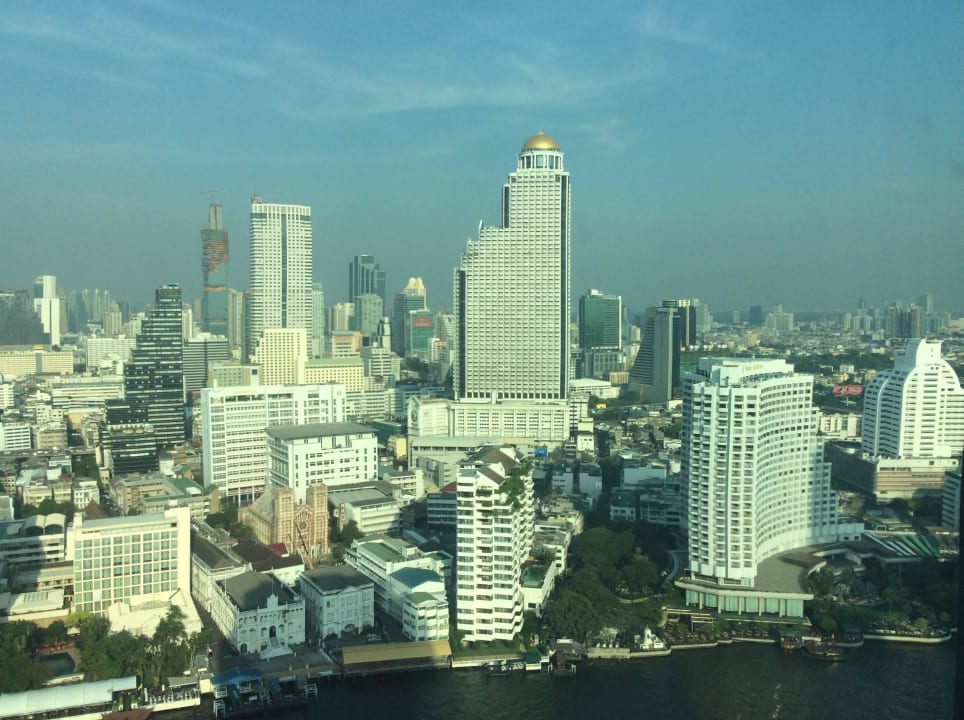 Ausblick 34. Stockwerk Hotel The Peninsula Bangkok