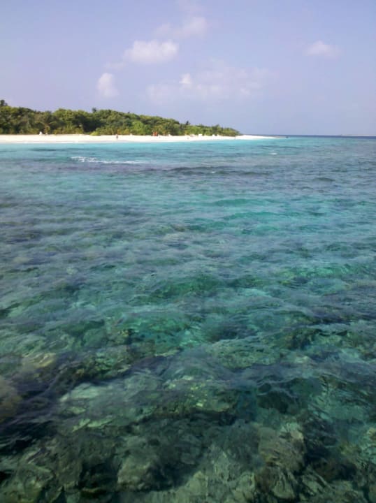 Blick auf die Insel Adaaran Select Meedhupparu Island Resort - Premium All Inclusive