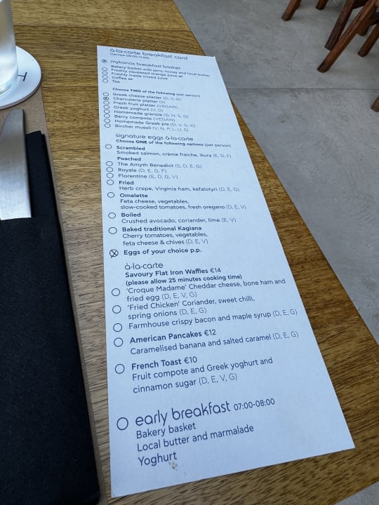 Gastro Amyth of Mykonos Agios Stefanos