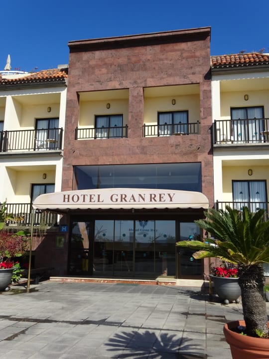 Eingang Hotel Gran Rey