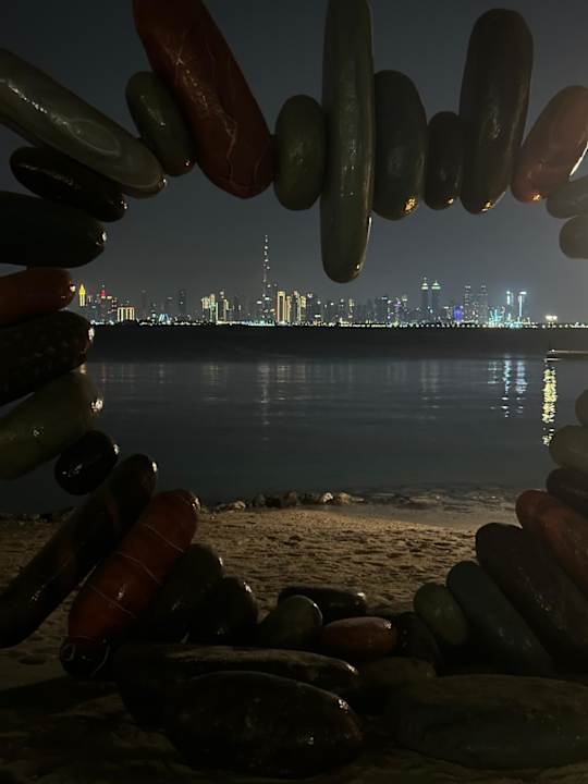 Ausblick Anantara World Islands Dubai Resort