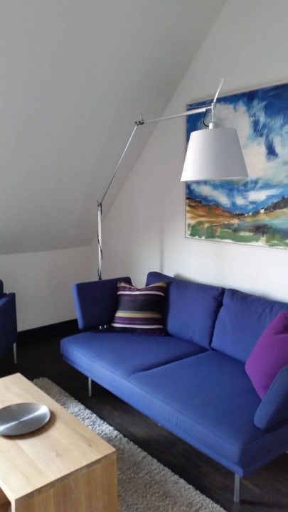 Wohnzimmer The Green Rostock Apartment Hotel