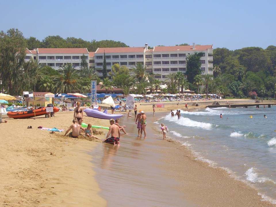 Strand Richtung Hotel Top Hotel