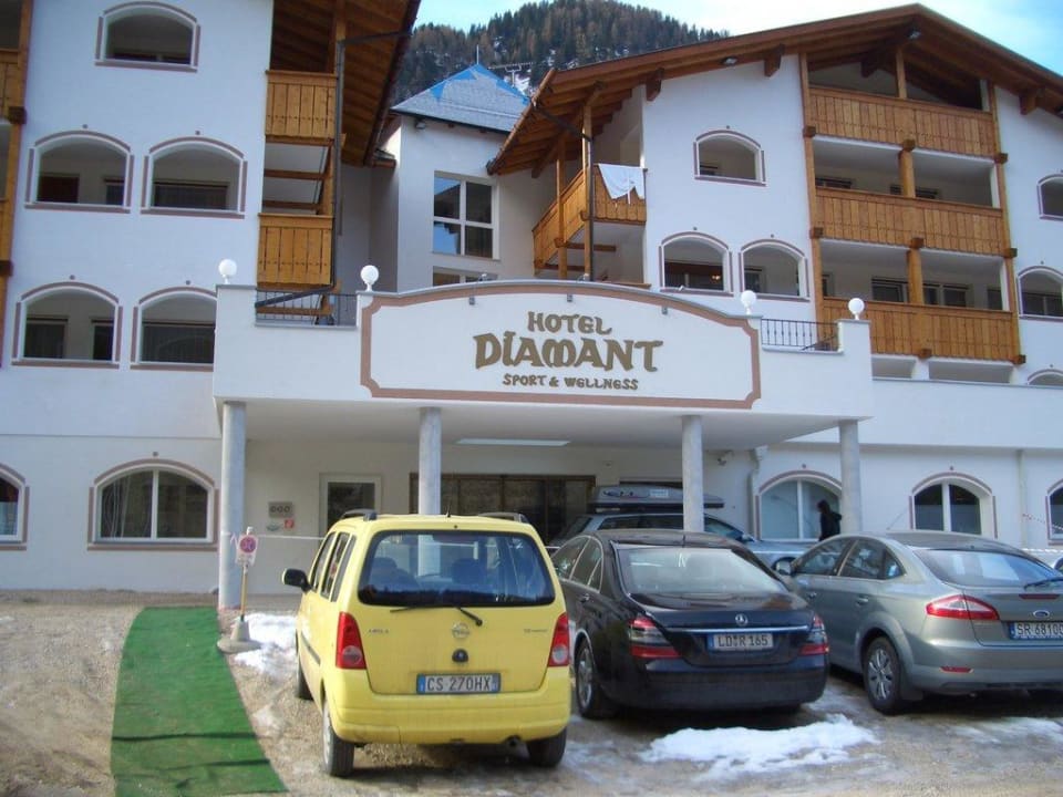 Das Hotel von aussen! Diamant Spa Resort Hotel