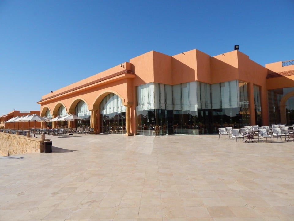 Outside the Space Restaurant Jaz Grand Marsa