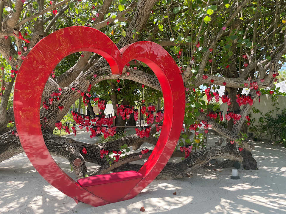 Gartenanlage Centara Ras Fushi Resort & Spa Maldives