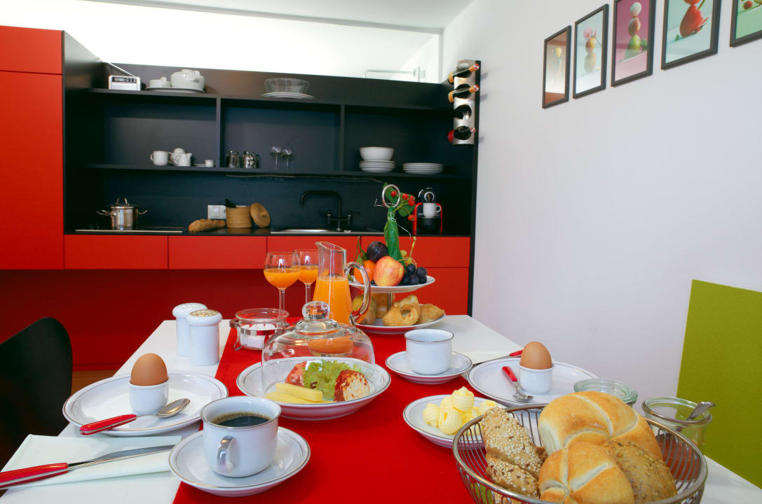 Frühstück im Appartement »Thierberg« Hotel Zur Schanz