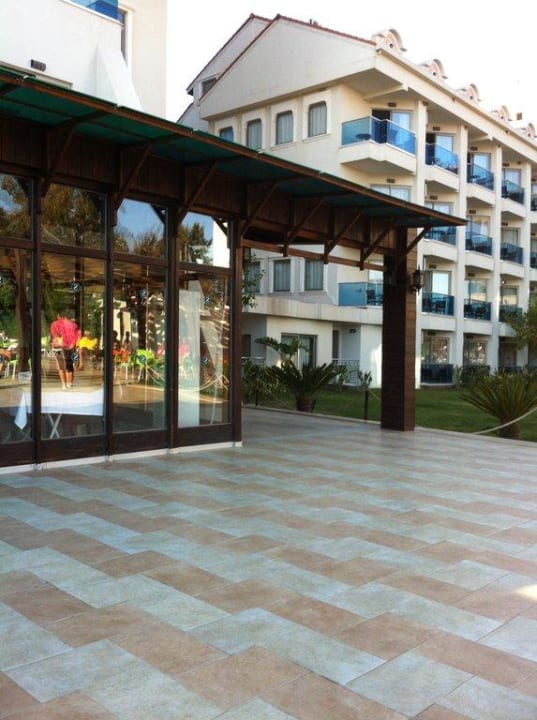 Eingang zum Restaurant Hotel Sultan of Side