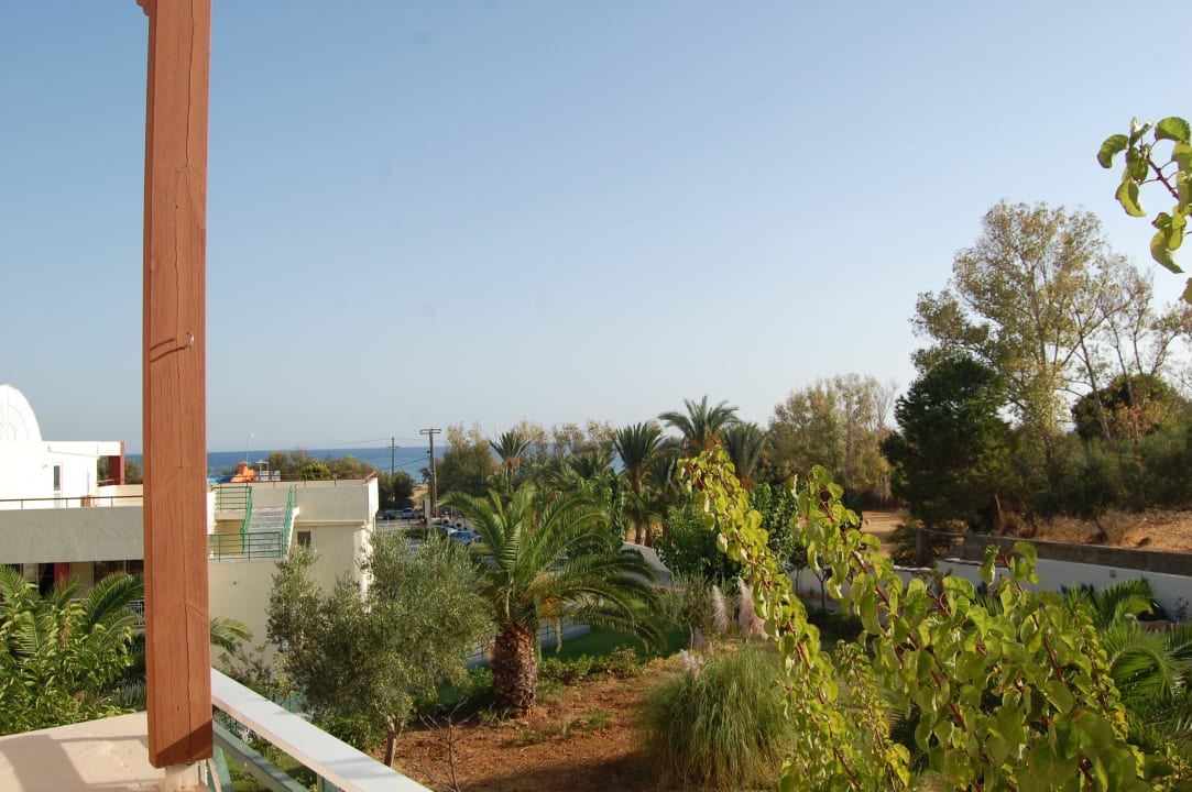 Blick von unserem Balkon HARPIN Georgioupolis Resort Aquapark & SPA