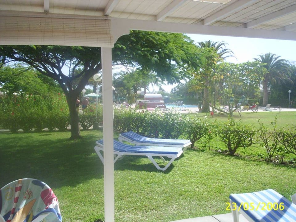 Garten am Bungalow Hotel Los Melocotones