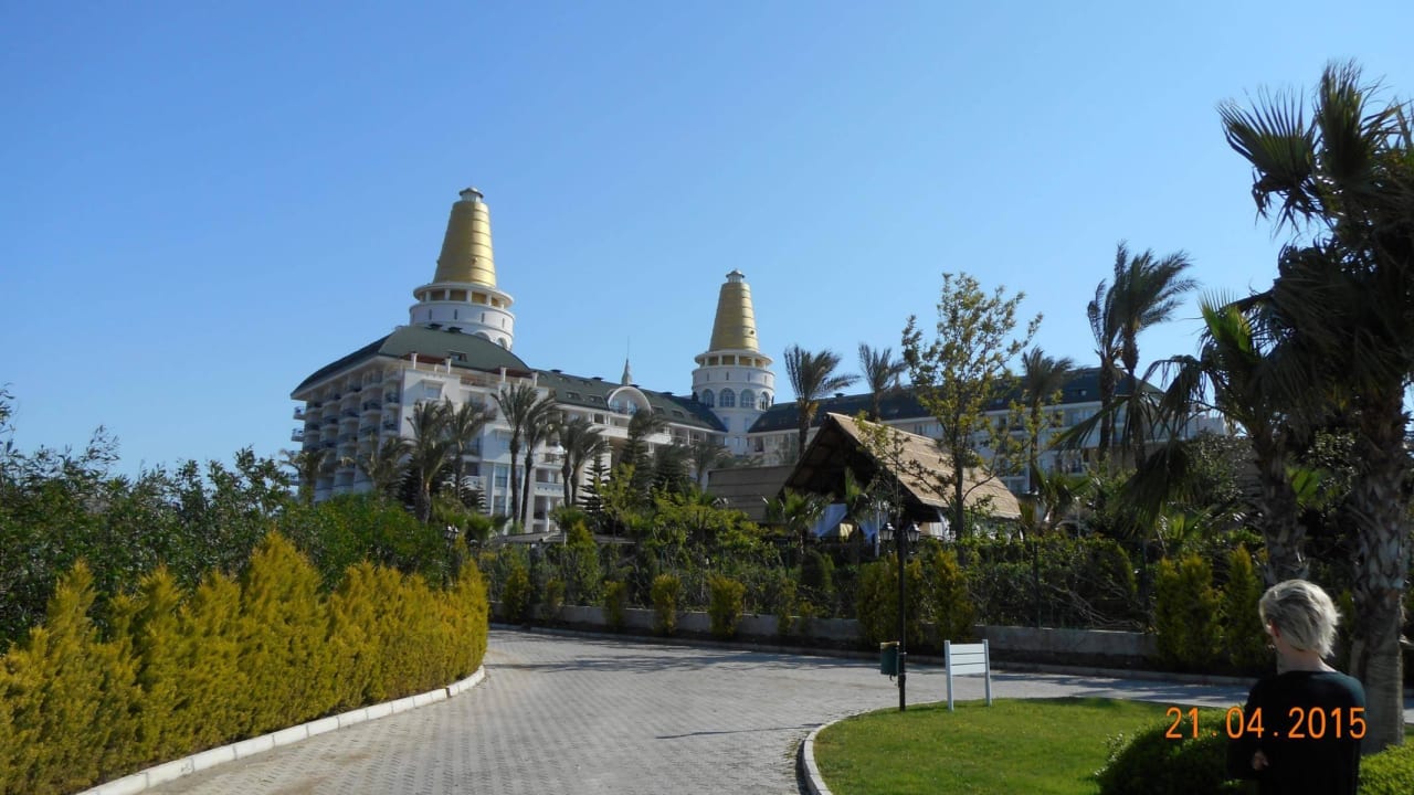 Sicht aus SW Hotel Delphin Diva