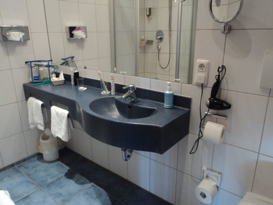 Das renovierte Badezimmer Hotel Bergruh