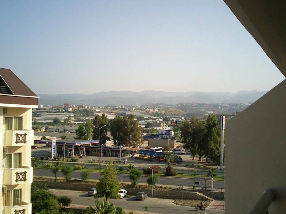 Ausblick Richtung Straße Solivia Hotel