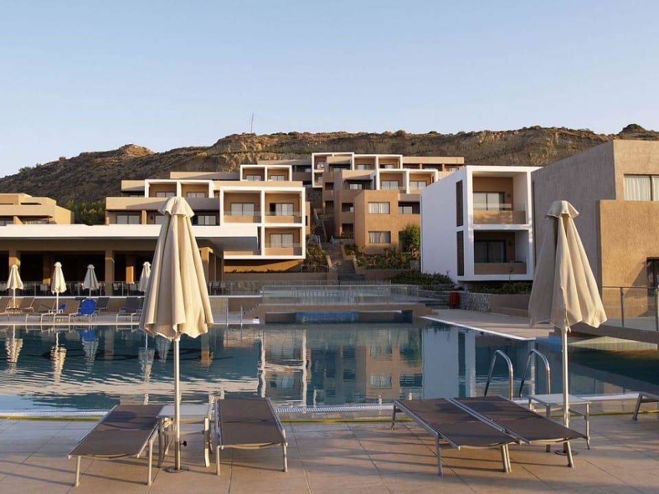Blick von der Poolbar Atlantica Mikri Poli Kos