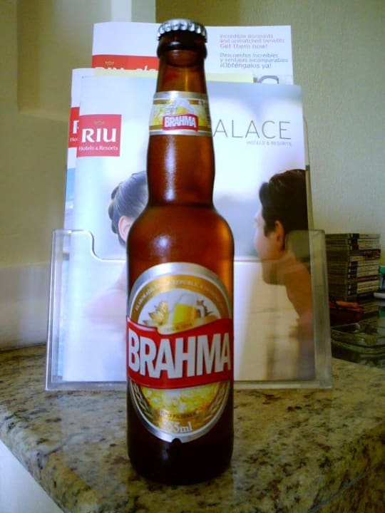 Gibt's auch als Flaschenbier auf Nachfrage! Hotel Riu Palace Punta Cana