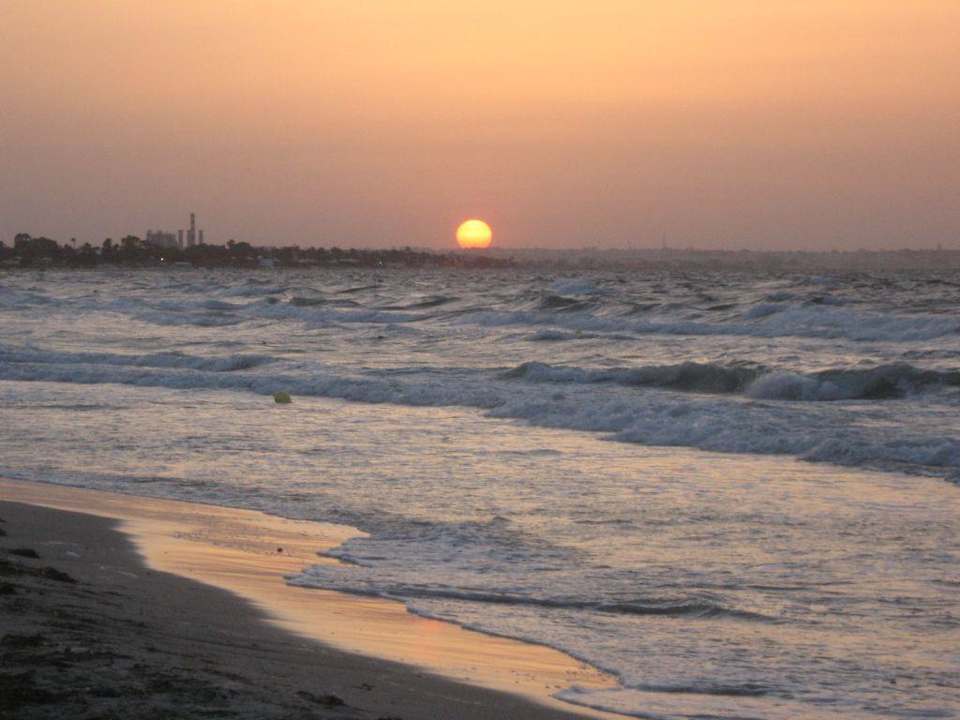 Sonnenuntergang Ruspina Beach Resort