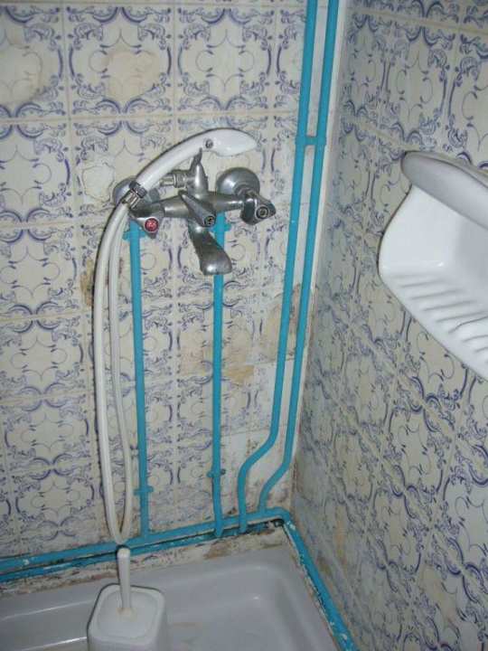 Dusche? Hotel Dedalos Beach