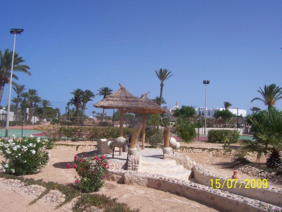 Teren hotelu Djerba Sun Beach Hotel & Spa