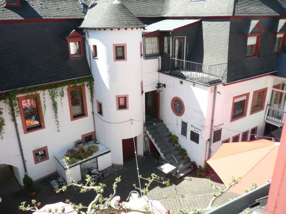 Romantischer Innenhof Hotel Deutschherrenhof