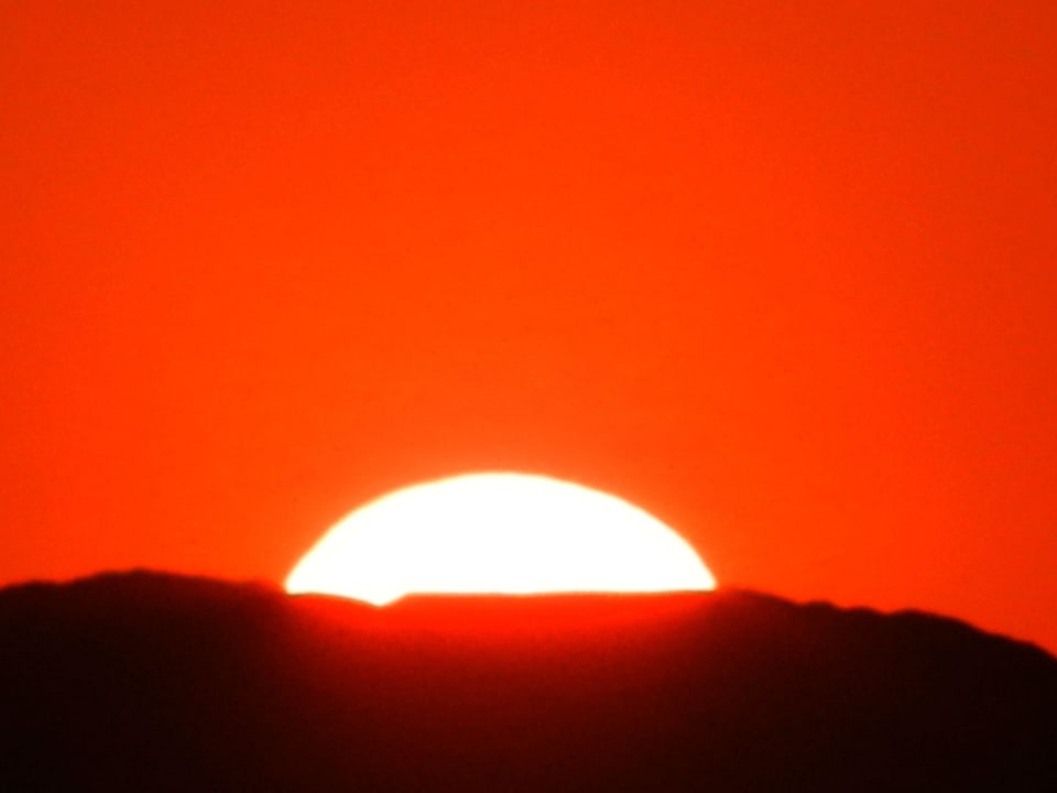 Sonnenuntergang vom Turm gesehen Steigenberger Coraya Beach - Adults only