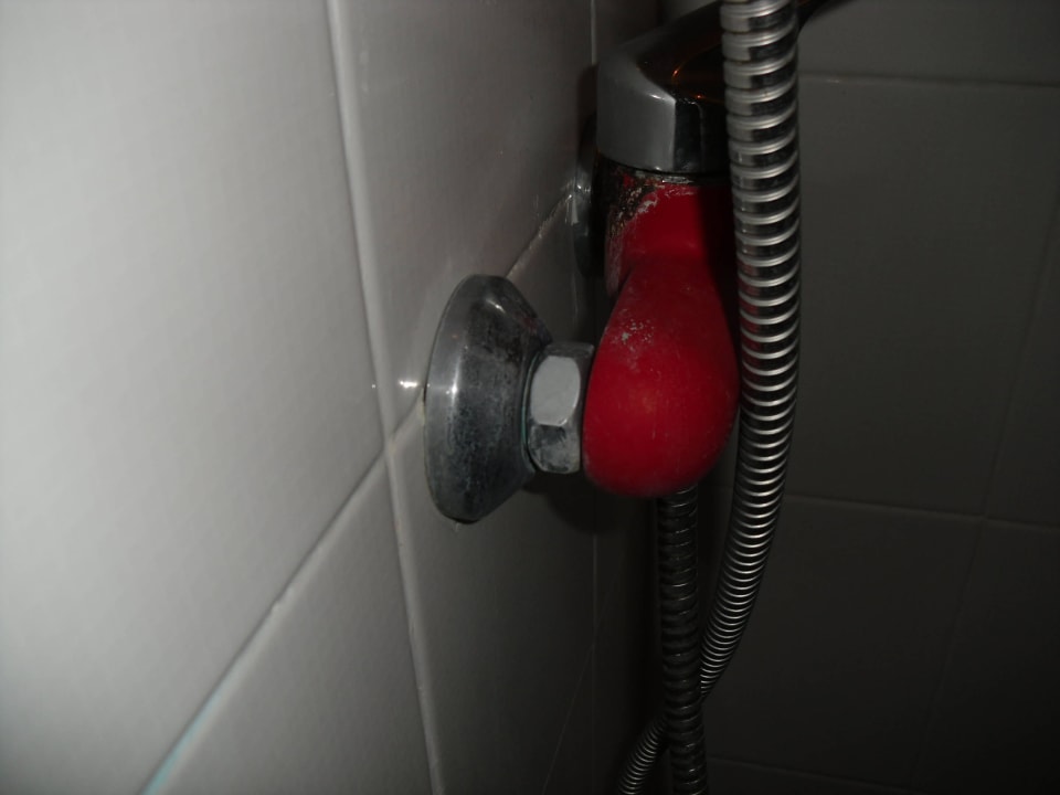 Duschamatur mit Rost Hotel Marco Polo