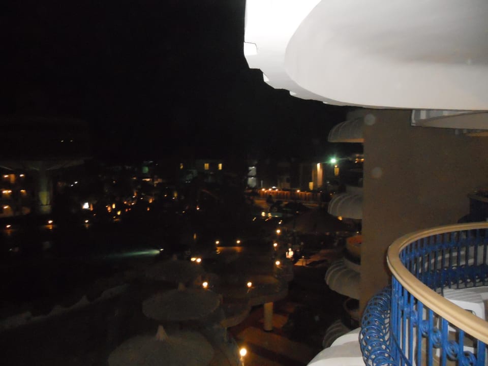 Blick auf den Pool und Aquapark Seagull Beach Resort