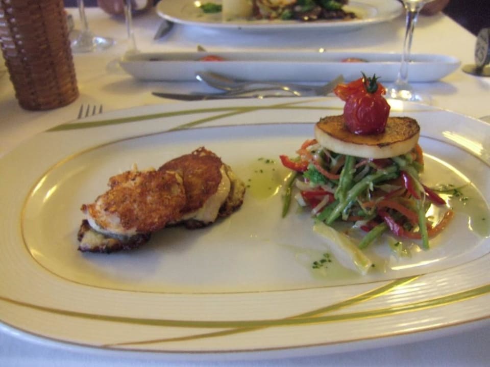 Eine von 3 Hauptspeisen im La Cucina Limak Lara Deluxe Hotel & Resort