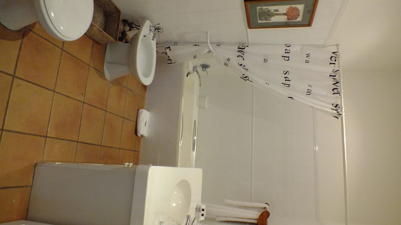 Badezimmer Auberge Rozendal Winefarm