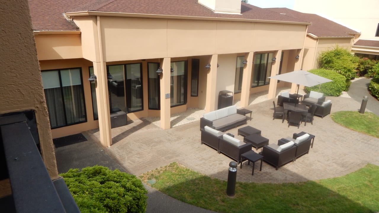 Gartenanlage Hotel Courtyard by Marriott Seattle South Center