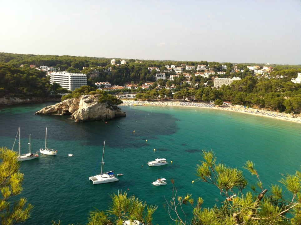 Vom Zimmerbalkon 5. Etage Meliá Cala Galdana