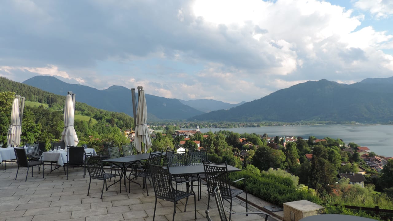 Außenbereich Restaurant Das Tegernsee